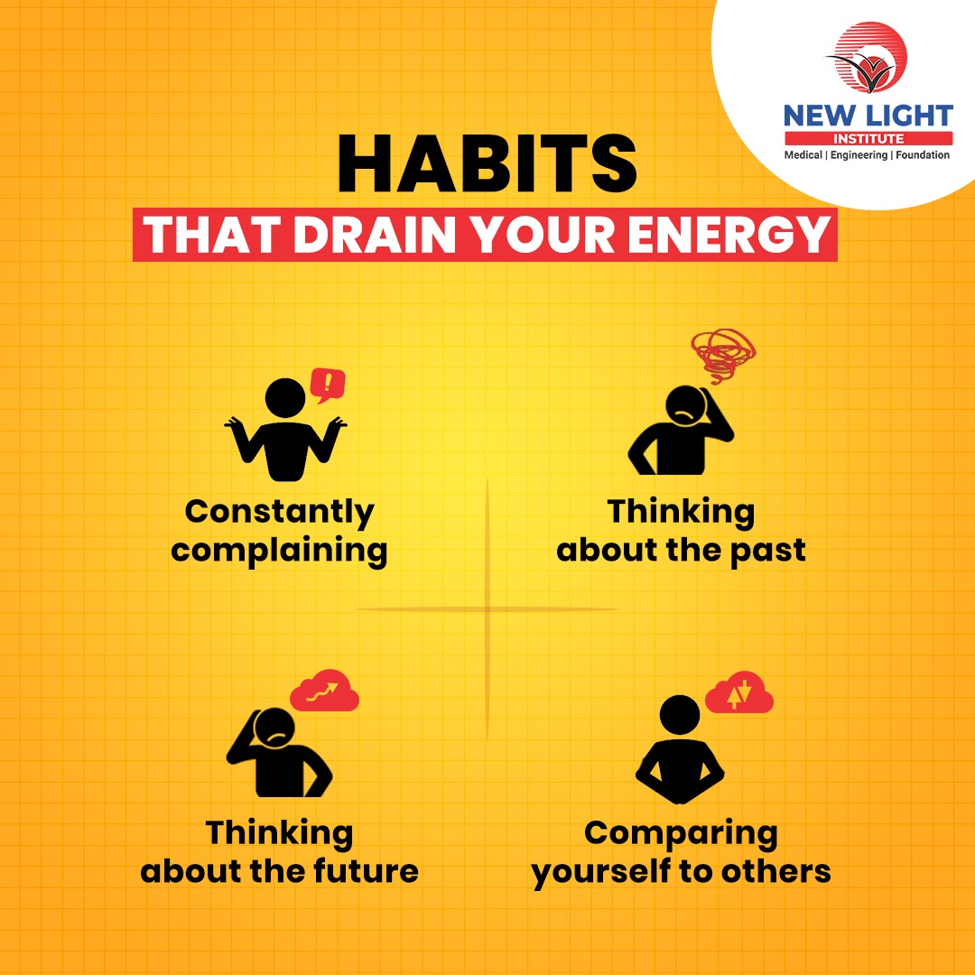 As you prepare for your NEET exam, it's important to prioritize your mental well-being to maximize your study performance.
For this reason, you should leave all your negative thoughts behind.
#NewLightInstitute #NEET #NEETTips #NEETInstitute #Habits #MedicalAspirants #MedicalExam
