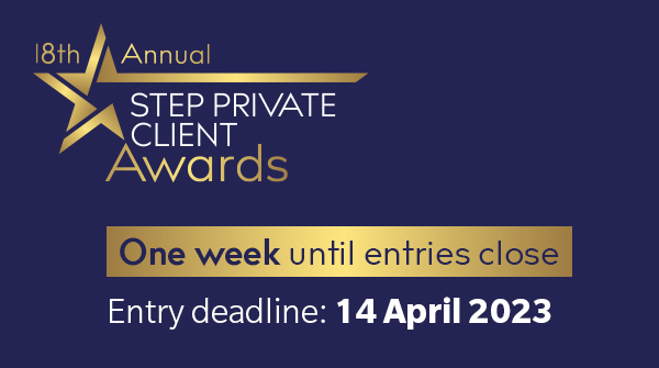 Tomorrow marks only one week until entries for this year's Private Client Awards close so make sure you get yours in on time!

We spoke to Stefani Williams from <a href="/holdenpartners/">Holden & Partners</a> who won Financial Advisor Team of the Year at last year's awards: bit.ly/3U8OtiH

#STEPPCA