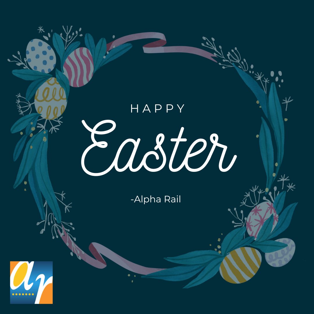 AlphaRailLtd's tweet photo. We hope you all have a lovely long weekend and an amazing easter💙

We will see you all on Tuesday (11/04) when we are back open for business.

-Alpha rail

#Easter https://t.co/CXWb4bRfDD