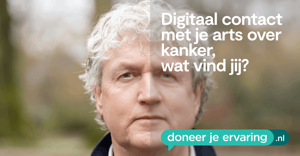 De zorg in ziekenhuizen verandert. Zo kunnen afspraken steeds vaker vanuit je eigen woonkamer plaatsvinden, bijvoorbeeld via beeldbellen. Wat vind jij van digitale zorg? Laat het ons weten en vul de vragenlijst in: bit.ly/3meUFsH #doneerjeervaring