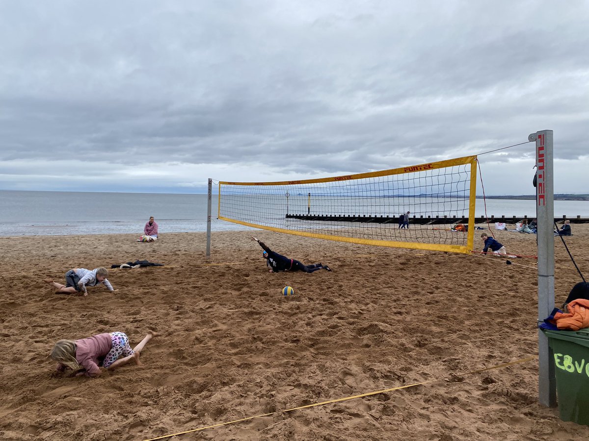 edinbeachvc's tweet photo. We were absolutely delighted to host @children1st families for some beach volleyball &amp; just an all round good time yesterday at Portobello.

We hope you had a brilliant time and we can’t wait to have you back 😊🏐

@scottishvolleyball @sportscotland_ 

#ChangingLivesThroughSport https://t.co/RZLn4SBcoz