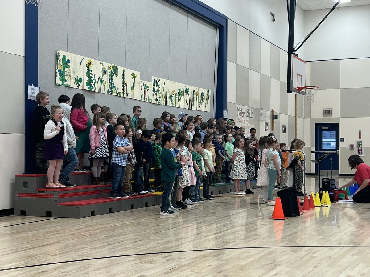 Just love a packed house to support our learners - checking out our “Swamped” musical performed by our SPS first graders