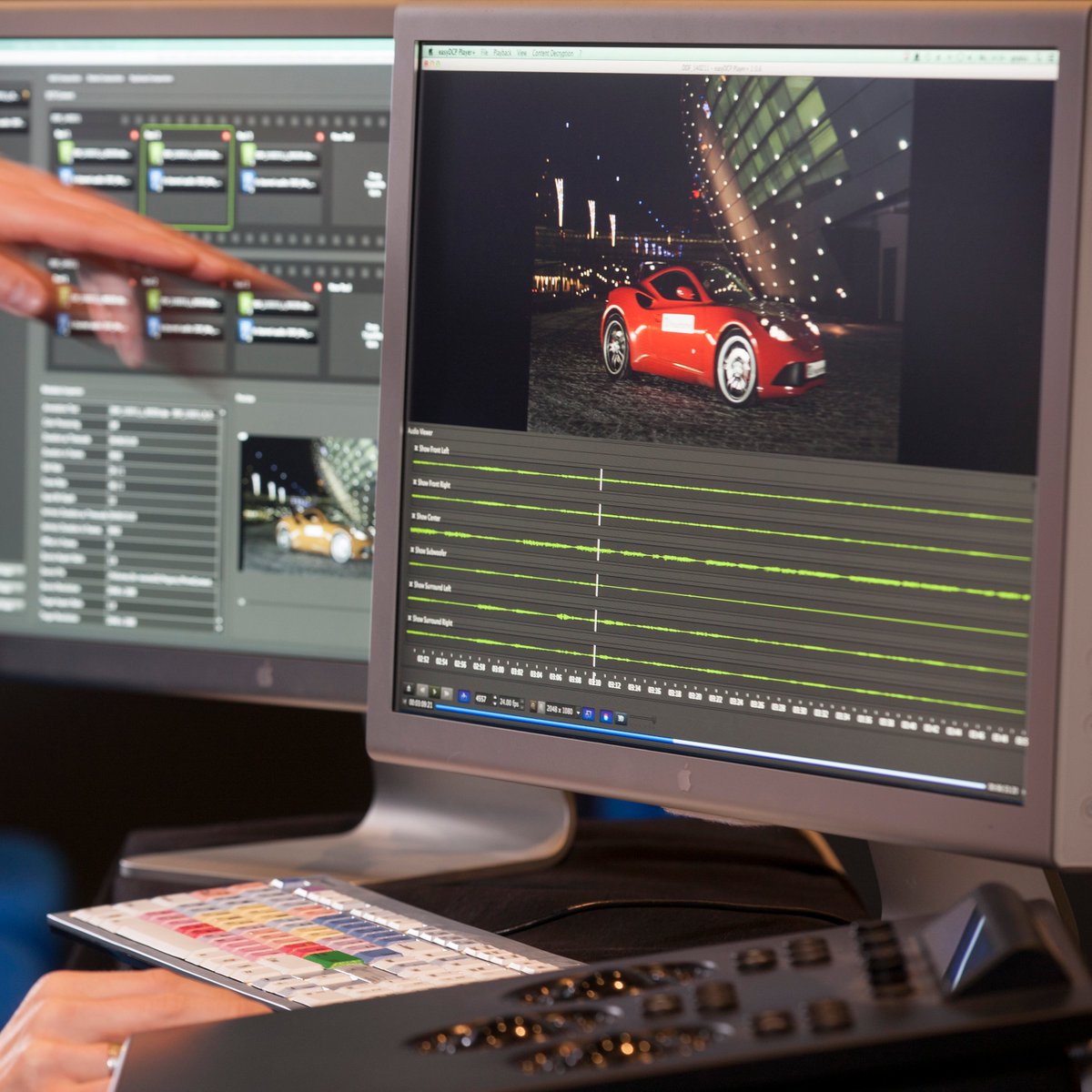 FraunhoferIIS_e's tweet image. Find out how #easyDCP helps you create professional #DCP files with a few clicks and why it&apos;s
optimally suited for future cloud workflows. 

Visit us at the #FraunhoferIIS booth at #nab2023 to find out more about easy DCP (LVCC, Central Hall, booth C3529).
#NABShow