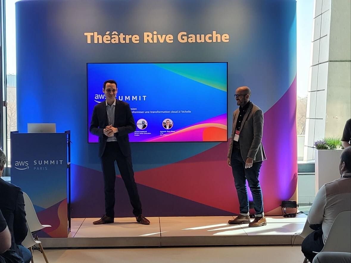 Le 4 avril dernier, nos experts Atos et <a href="/Evidenlive/">Eviden</a>, société du Groupe Atos, ont échangé à l'occasion de l'#AWSSummitParis sur nos solutions #cloud et notre partenariat avec <a href="/awscloud/">Amazon Web Services</a> ➡️ atos.net/fr/2022/commun…