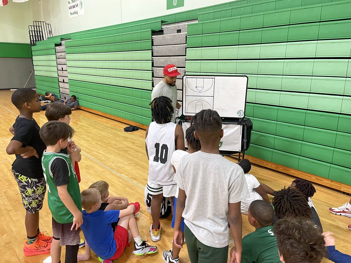 CoachBT_Turner's tweet photo. Teaching the next generation of ballers how to shoot their shot!!! #TeamUnknown #HoopDreams #GlorytotheGame 😈😈😈 https://t.co/gy2EMKkqeY