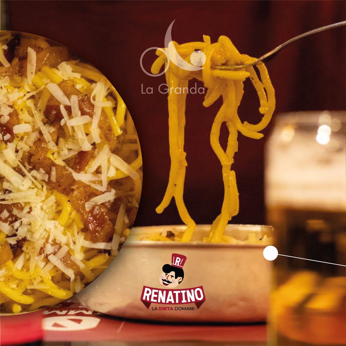 _lagranda's tweet photo. Festeggiamo il CARBONARA DAY con il nostro strepitoso guanciale a listarelle, magistralmente interpretato da Renatino La Dieta Domani.
Puoi trovarlo anche nel nostro e-shop https://t.co/FZZrIZ6Ahg https://t.co/eepSaexPiH