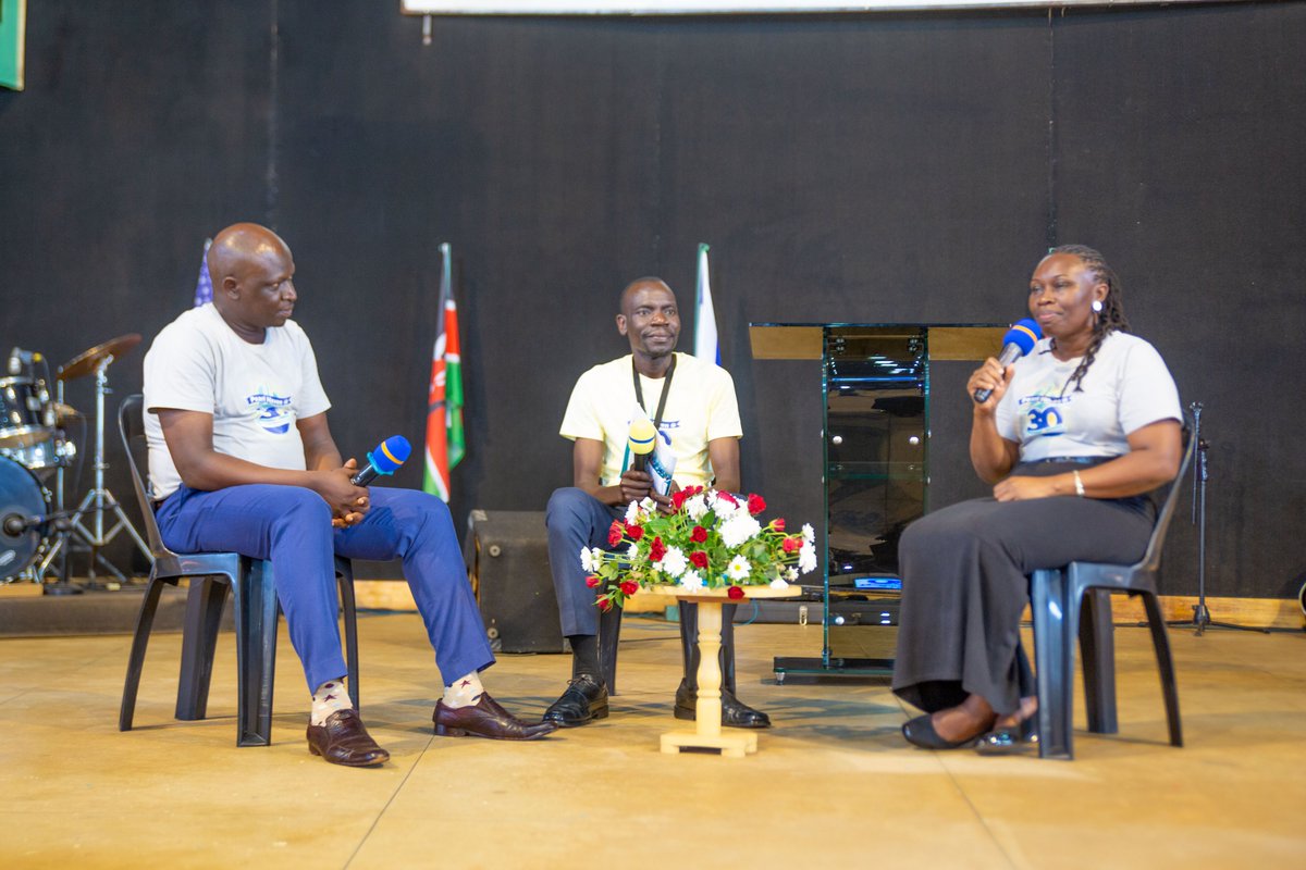 PearlHaven93's tweet photo. Day four of #ECPH23 #CelebratedGiving started with a panel where our Zonal pastor for Doko  David Wamimbi &amp; Our Worship team leader Grace Massa shared their story, testimonies &amp; how @PearlHaven93 has impacted their lives. https://t.co/vTnoxcClW2