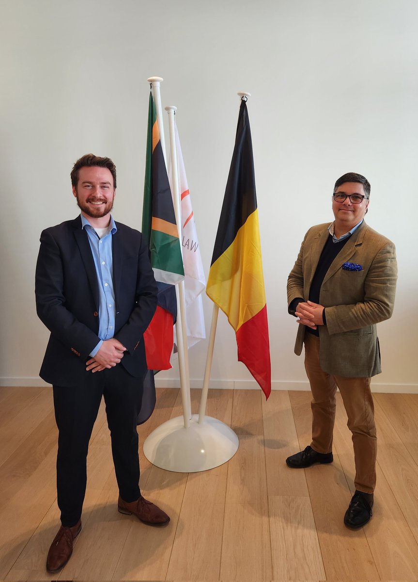 A-Law joins #SouthAfrica 🇿🇦 Chamber of Commerce (SACC) for The Kingdom of #Belgium 🇧🇪, the Grand Duchy of #Luxembourg 🇱🇺 and #EU 🇪🇺.

We thank SACC for the productive visit and look forward to a bright future 🤝.

<a href="/SAEmbassyBrusse/">SA Embassy Brussels</a>
