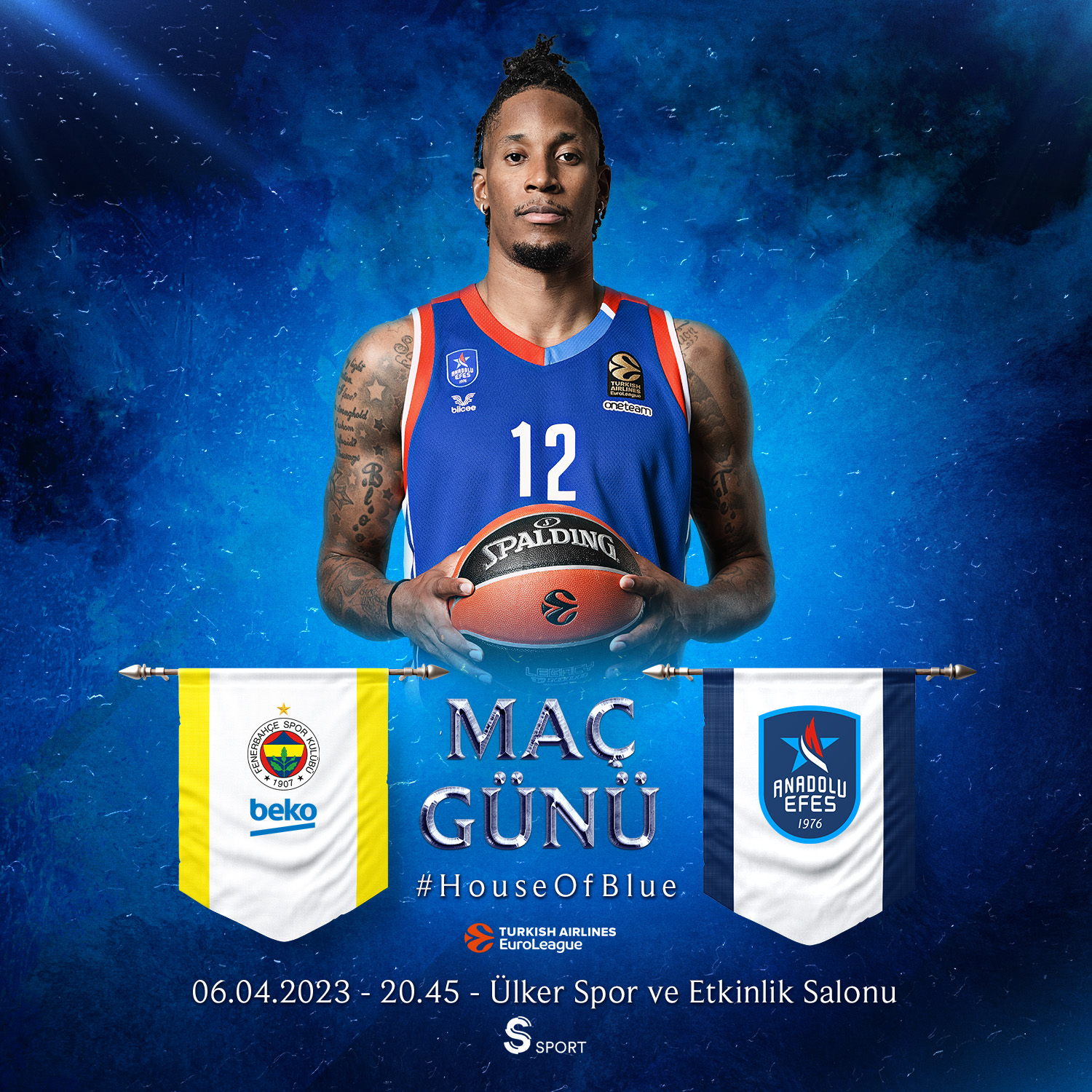 efes maç afişi eurolig