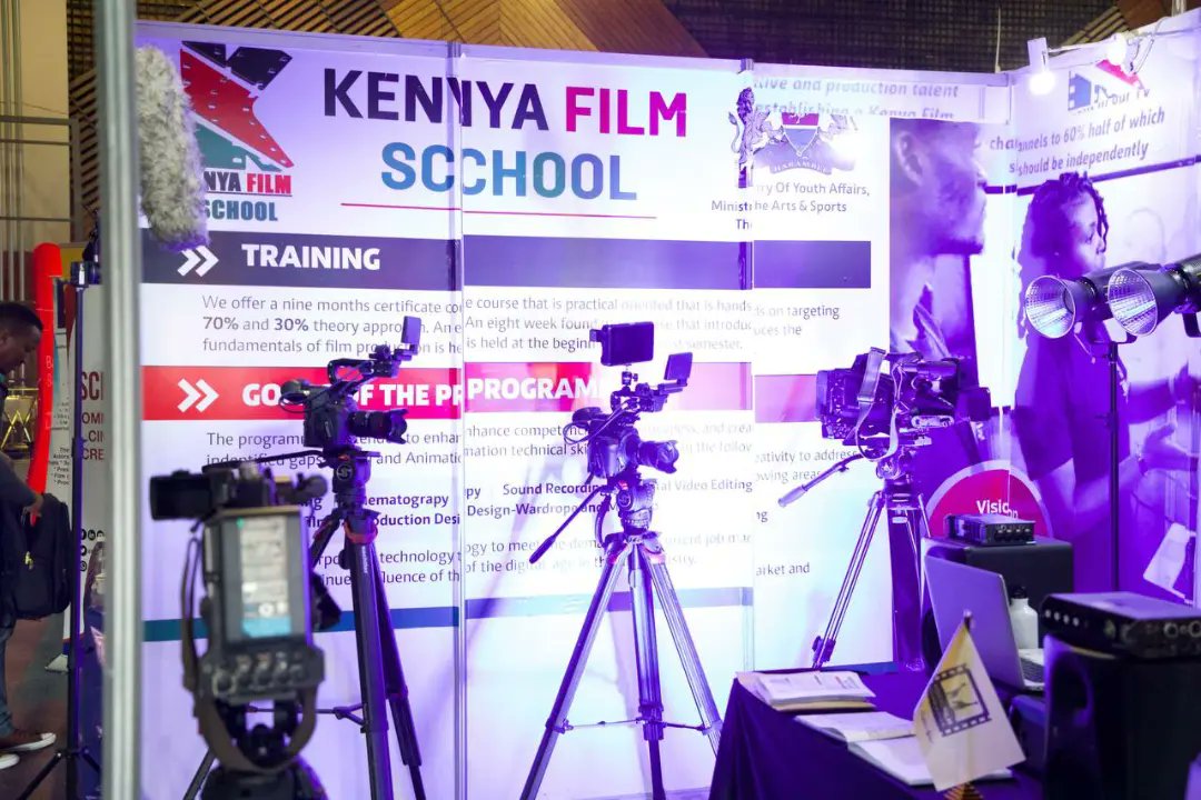 Kenya Film School participated at the 6th Edition of Kalasha International Film and TV Market held on 29th - 31st at KICC where film enthusiasts interacted with various stakeholders in the film industry #PursueYourPassion #KalashaMarket2023 @kenyafilmcomm @KalashaKenya