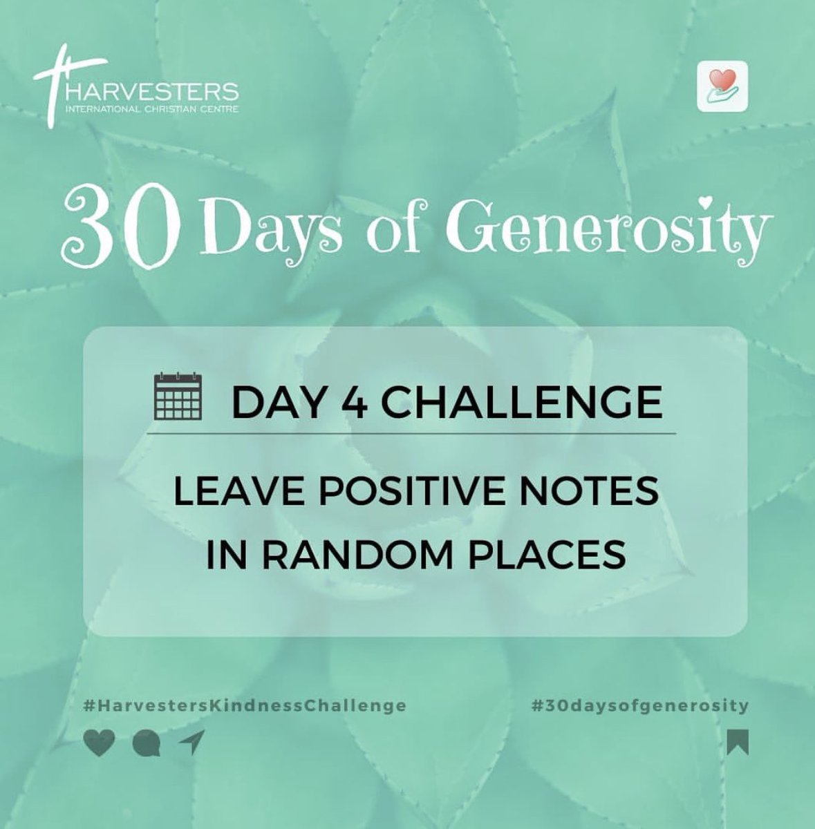 Harvestersabj's tweet photo. Don’t miss out on being Kind to someone today!
Here’s the 4th & 5th Generosity challenge!
"Small acts, big Impact" spread kindness one word at a time!
#HarvestersKindnessChallenge #30daysofgenerosity #harvestersabuja #harversterng https://t.co/RSX9Q7Aewd
