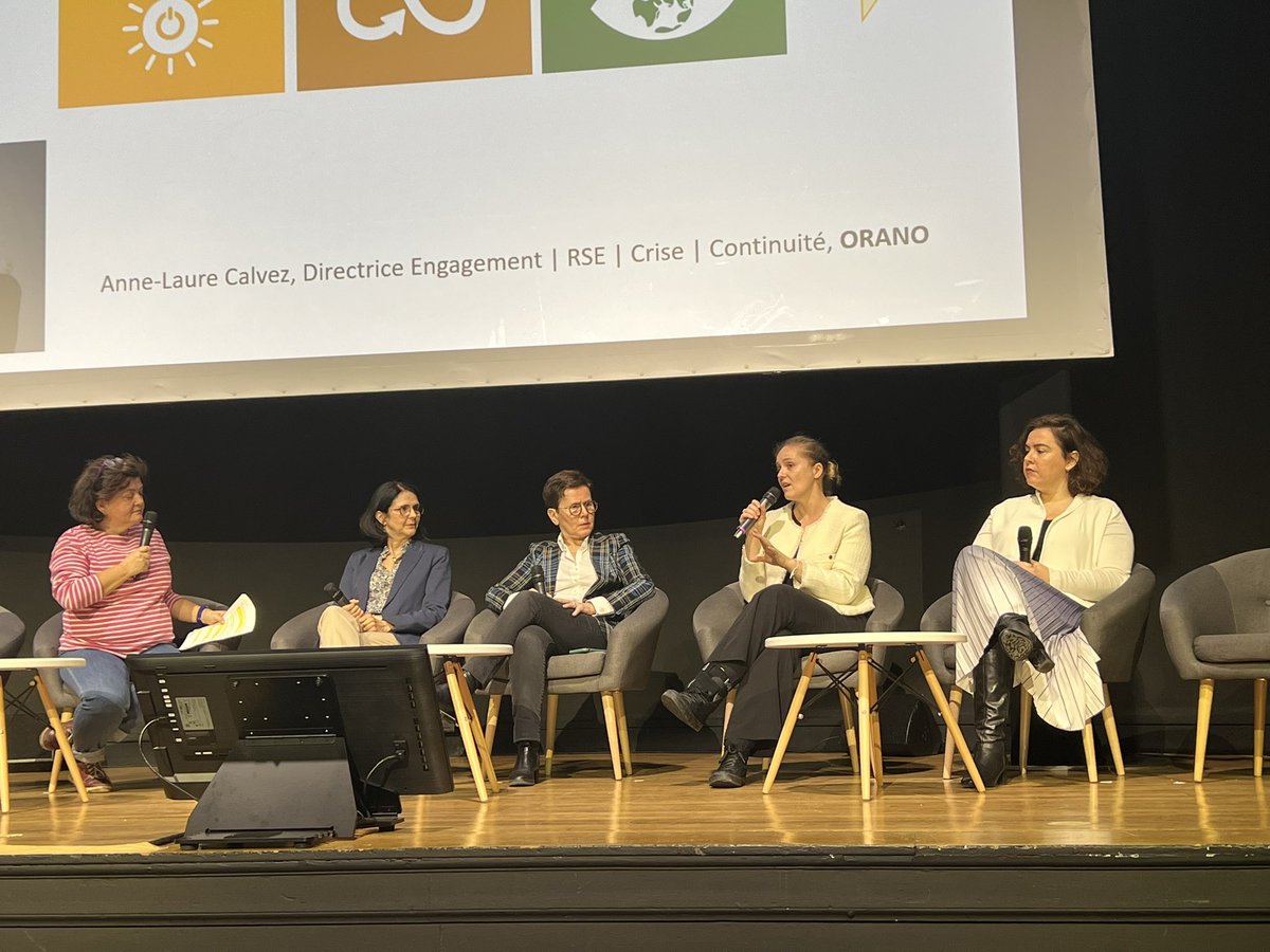 Focus sur les Objectifs de Développement Durable ♻️

Merci à Marie-Line Segla <a href="/sapbtp/">SAP Business Technology Platform</a>, Valérie Raoul-Desprez <a href="/3DSCareers/">Dassault Systèmes Careers</a>, Anne-Laure Calvez <a href="/Oranogroup/">Orano Group</a>, et Virginie Le Barbu <a href="/lenovofr/">Lenovo France</a> pour leur témoignage ! #InterL23 #ODD