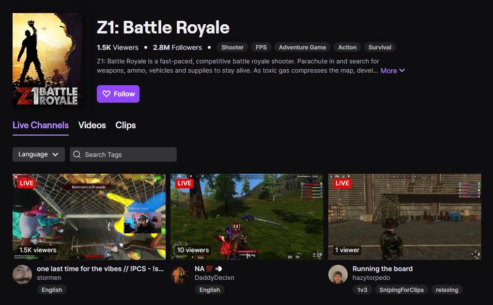 Never thought id see the day <a href="/stormentv/">Stormen</a> touched H1Z1 again 🥲 need more Z1 legends to come back 🙏