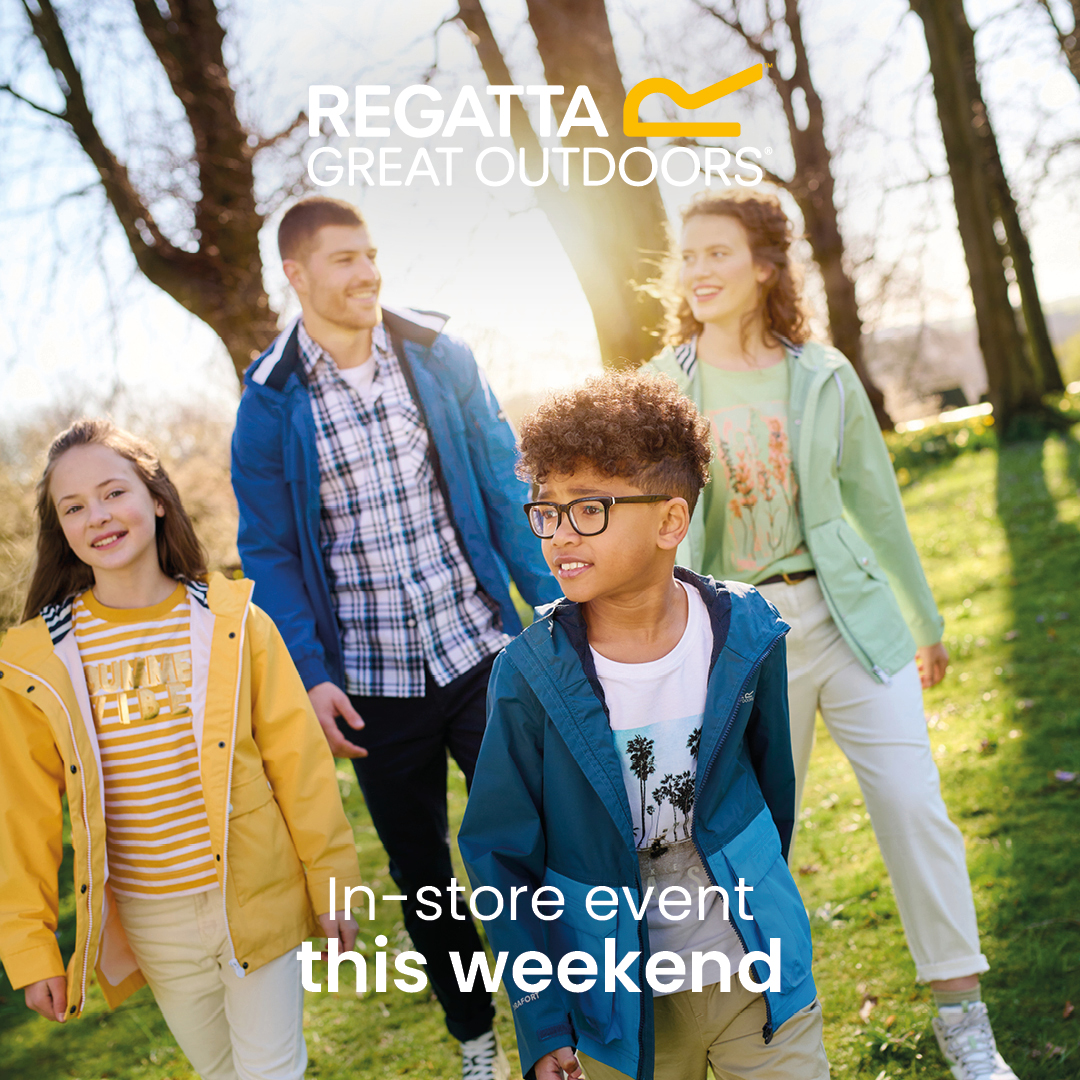 'Head down to Regatta this morning where they will be hosting their opening event. The first 50 customers will receive a free fleece, be quick to ensure you don't miss out!'
