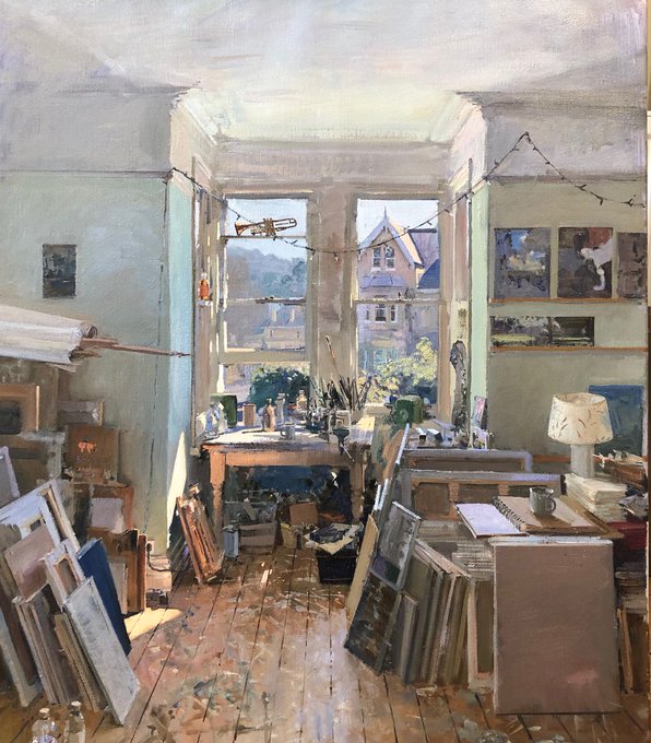 fraveris's tweet photo. by Peter Brown (British, b. 1967) https://t.co/WFVni5BLCK