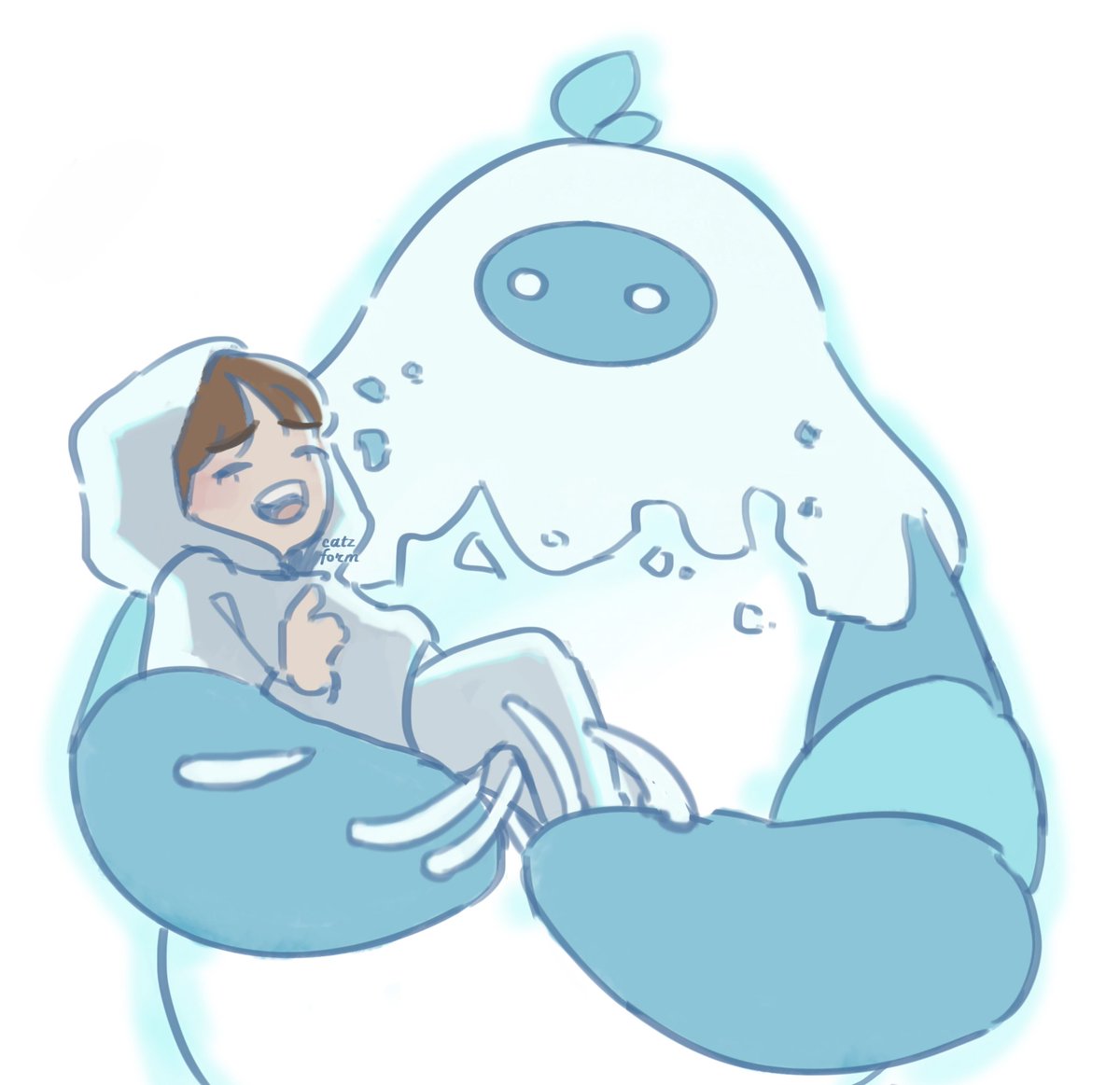 catzform's tweet photo. he's my angel baby #txtfanart #avys #thestarseekers https://t.co/afepnouoos