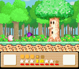 cursedblessing's tweet photo. Currently playing #Kirby's Dream Land 3 to round out the trilogy playthrough I started... last year? xD #PlatforMonth https://t.co/KErMVPlvad
