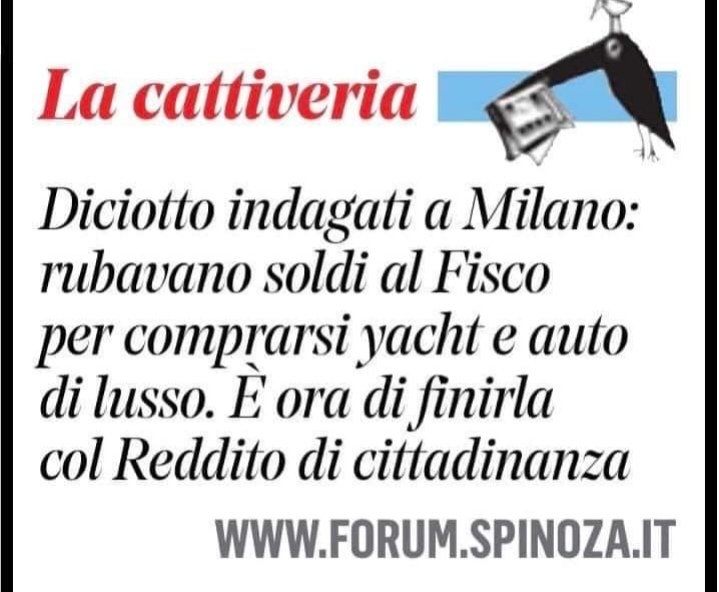 Rubare va bene, va bene anche evadere il fisco, per il #GovernoMeloni va bene tutto basta non dare soldi alla povera gente. #redditocittadinanza