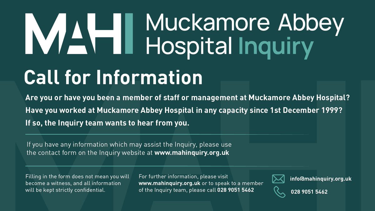 Muckamore Abbey Hospital Inquiry tweet media
