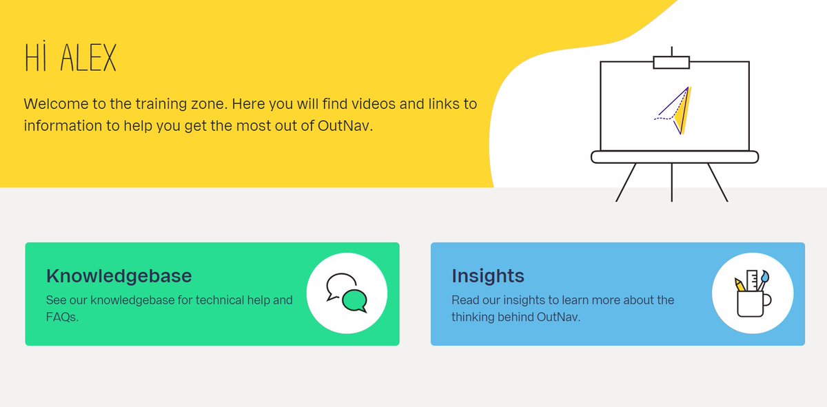 outnavchat's tweet photo. If you're new to #OutNav or need a refresher, why not visit the Training Zone? Whether you're looking to build an outcome map, analyse your progress and evidence, or produce a report, one of our video guides can show you how. 👀
https://t.co/hN1uqloFdM https://t.co/tcP3x36OgZ