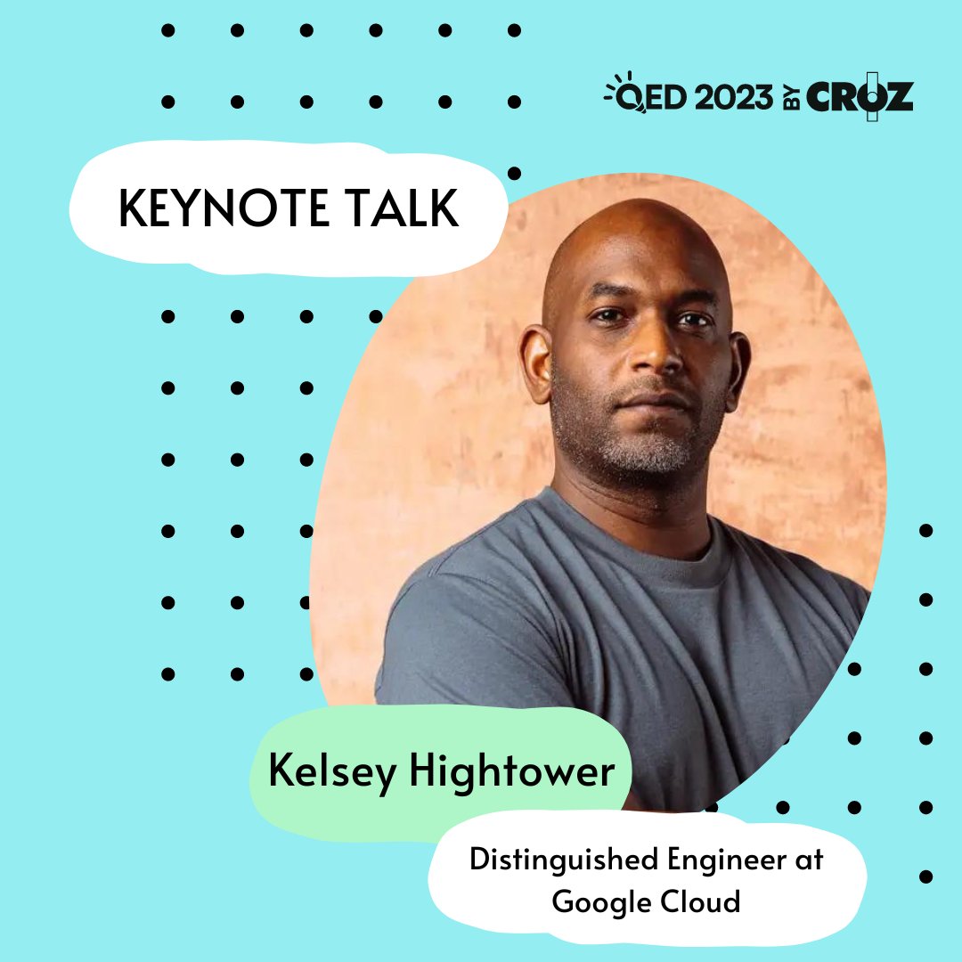 croz_hr's tweet photo. Join us at the #QEDconference to hear first-hand from @kelseyhightower about how business and technology interlock to produce value. He will also share his insights on how to approach the ever-changing technical landscape and why mastering technical fundamentals is crucial. ๐ฅ https://t.co/w6f2y4iipJ