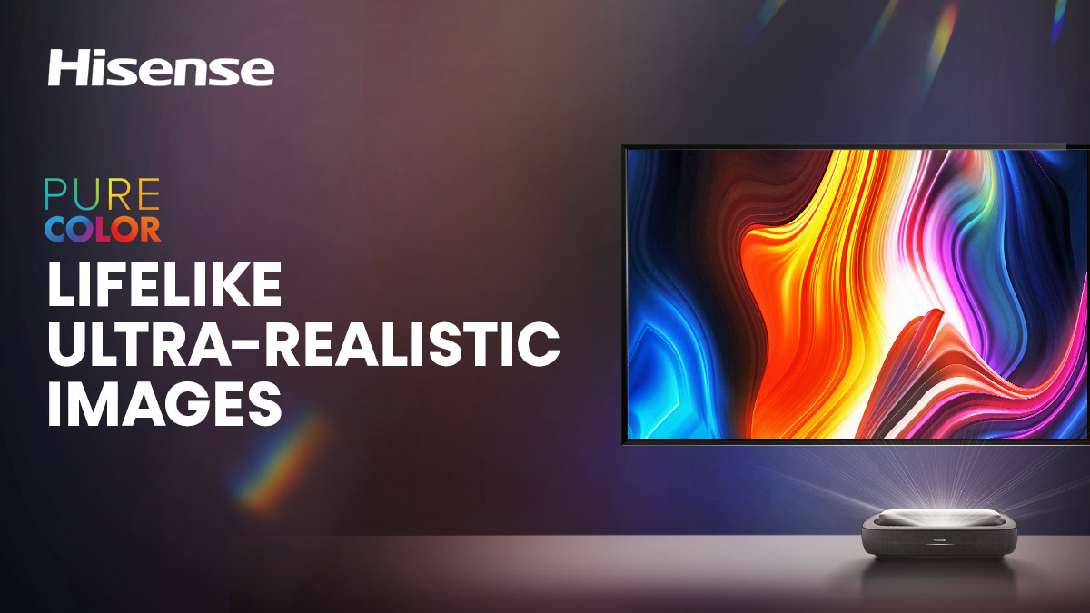 You will be amazed by what you see. 😯

Experience pure colour and lifelike images with the #HisenseLaserTV. 🎨

Get ready to see a world of new colours. 🌎

#Hisense #HisenseME #LaserTV #PureColour #HomeTheatre