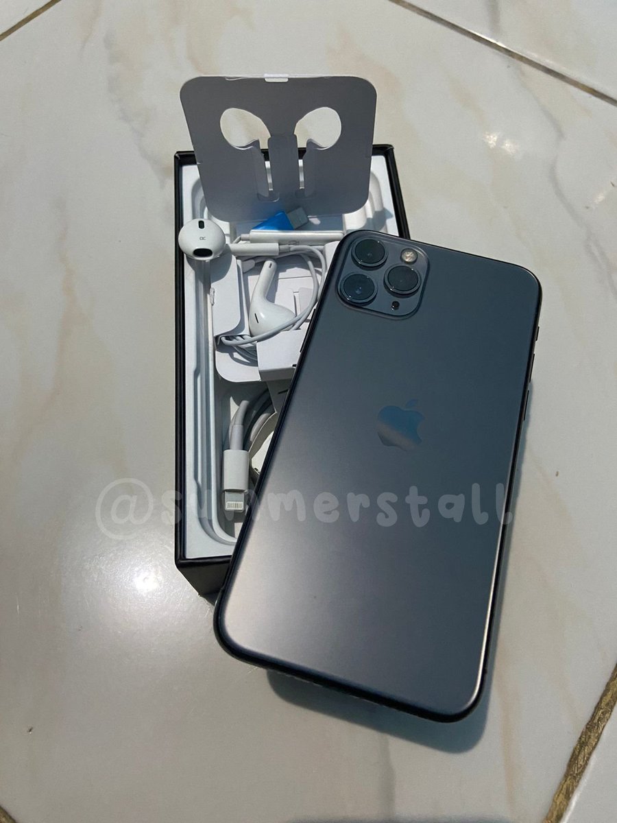 summerstall's tweet photo. WTS Iphone 11 Pro 256gb 
Imei aman all operator
Fullset, No minus
7.8 nego tipis
Dom Medan
#zonauang️ #zonajajanᅠᅠᅠ https://t.co/Jw90I7E91A