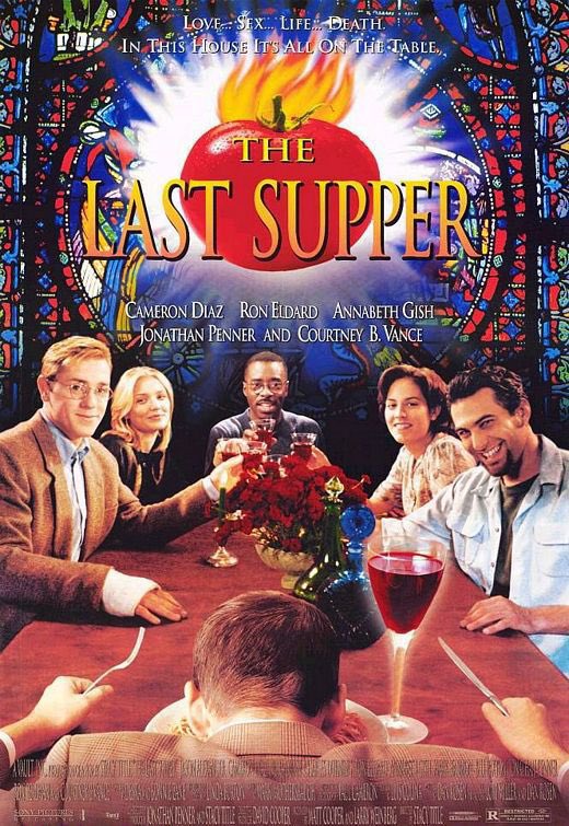 FilmNewsNos's tweet photo. 🎬MOVIE HISTORY: 27 years ago today, April 5, 1996, the movie ‘The Last Supper’ opened in theaters!

#CameronDiaz #RonEldard #AnnabethGish #JonathanPenner #CourtneyBVance #BillPaxton #NoraDunn #RonPerlman #CharlesDurning #MarkHarmon #JasonAlexander #StacyTitle https://t.co/BThezKnaGB