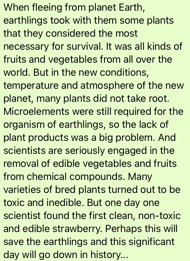 ✨New drop on Opensea✨

“Our but alien garden”
Price: 0.05 #ETH 

This is a continuation of the story about how earthlings left their home and started a new life on a new planet.  Everything has changed a lot, including the cultivation of plants, vegetables and fruits ...