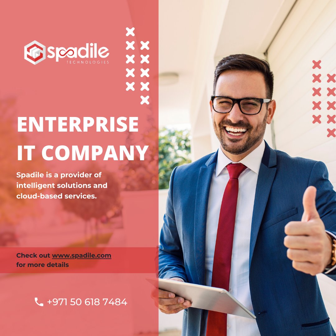 Leading Enterprise IT Company

📞+971 50 618 7484
🌐bit.ly/3QGEkHV
✉️info@spadile.com

#itinfrastructure #infrastructure #networksecurity #Networksolution #networksolutions #manageditservices #managedserviceprovider #managedserviceproviders #manageditservice