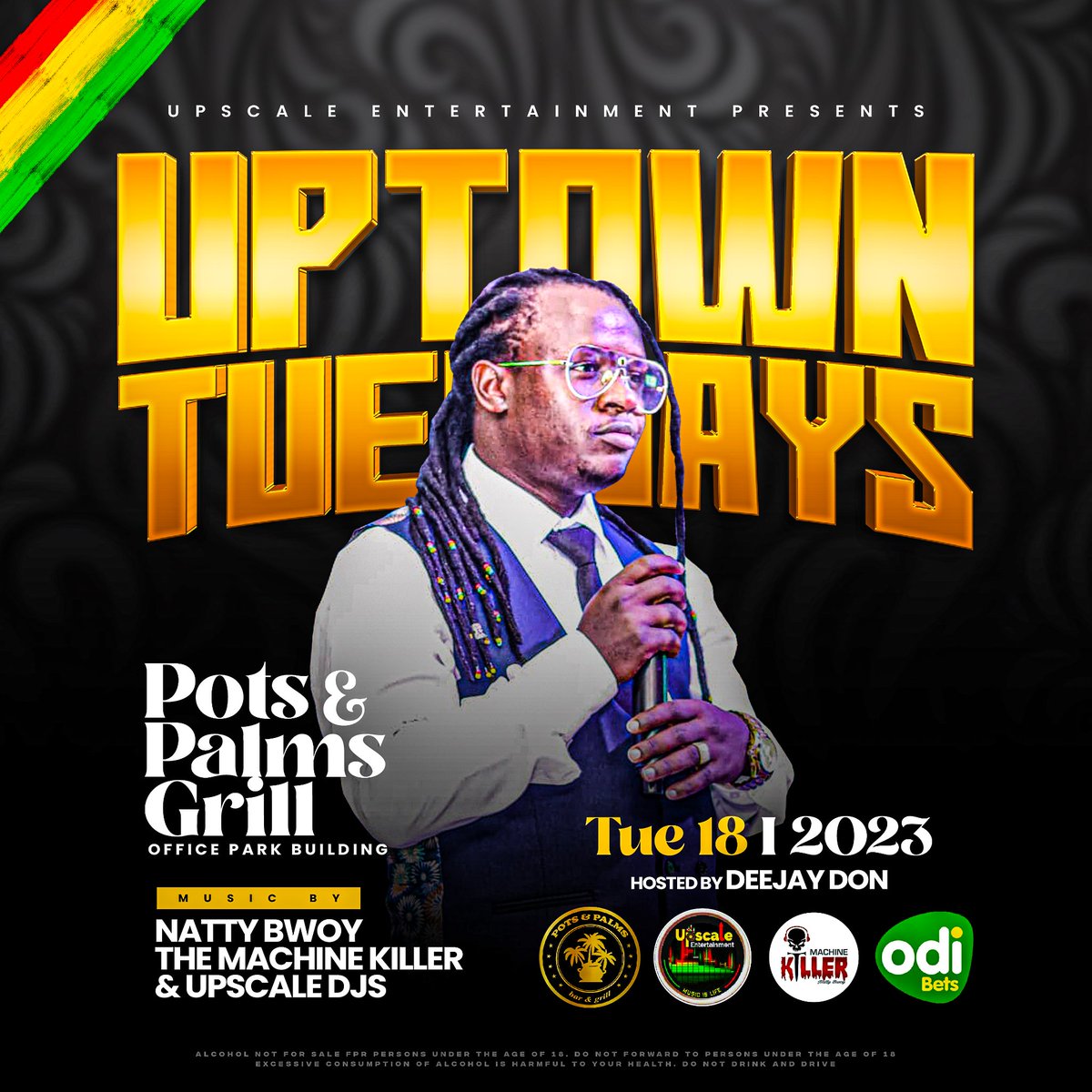 Machine_Killer1's tweet photo. UPTOWN TUESDAYS Starting TUESDAY 18th @ POTS &amp; PALMS GRILL OFFICE PARK ALL ARE WELCOME
#GODS_SPEED
#MusicIsLife
#OneManArmy
#MachineKiller https://t.co/VOp28mq4xq