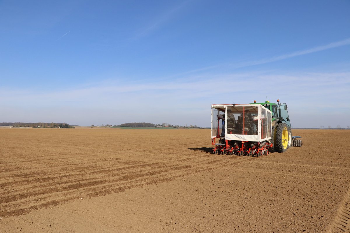 Nos équipes ont pu poursuivre les #semis de nos essais @_missbetter comme ici sur cette plateforme dédiée à la #jaunisse 🌱👇

✅ Chaque année, plusieurs milliers de micro-parcelles sont semées dans plusieurs régions afin d'acquérir un maximum de références sur nos #variétés !
