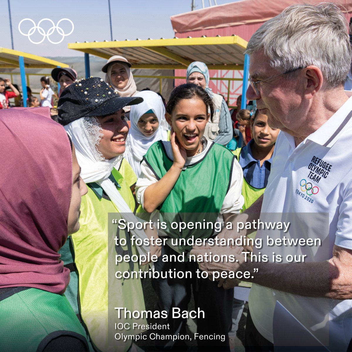 On the International Day of Sport for Development & Peace, IOC President Thomas Bach underlines the powerful role that sport & the Olympic Games can play in uniting the world in peace. Read the full story here. olympics.com/ioc/news/ioc-p… | #IDSDP2023 #SportDay #IDSDP