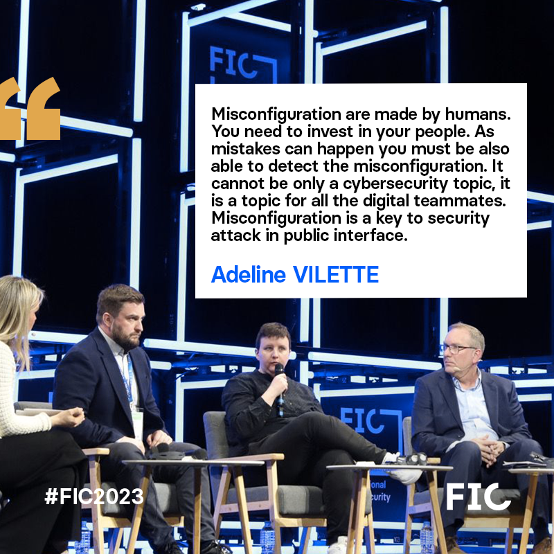INCYBER_Europe's tweet image. Great insights live from the roundtable taking place as part of the 1st plenary session of the day on #cloud, with @Yegor_au, co-founder of @CyberUnitTech, @adelinevi1, @Decathlon Head of Security Advice Office, @seccubus, CISO of @SchubergPhilis, and @govcso, CISO of @presidio.