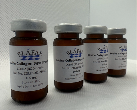 BlafarL's tweet photo. Blafar’s type I collagen powder is extracted from certified BSE/TSE-free bovine Achilles tendons and is treated to minimise viral and endotoxin contamination. It is ideal for use in cell culture, tissue engineering and medical device applications

Enquire now at info@blafar.com https://t.co/Aa6qYFIinB