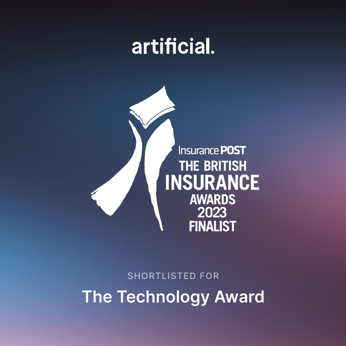 Artificial (@artificiallabs) on Twitter photo We're delighted to announce that we have been shortlisted for the Technology Award at the British Insurance Awards 2023! 🎉 Congratulations to everyone on the Artificial team and our fellow nominees.
<a href="/Insurance_Post/">Insurance_post</a> <a href="/malarkeyking/">David King</a> <a href="/johnnybridges/">Johnny Bridges</a> #technologyaward #BIA2023 We're delighted to announce that we have been shortlisted for the Technology Award at the British Insurance Awards 2023! 🎉 Congratulations to everyone on the Artificial team and our fellow nominees.
<a href="/Insurance_Post/">Insurance_post</a> <a href="/malarkeyking/">David King</a> <a href="/johnnybridges/">Johnny Bridges</a> #technologyaward #BIA2023