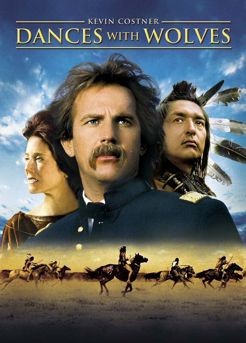 Bailando con lobos, famosa película de Kevin Costner, muestra a un anciano  sioux enseñando un casco de un colono español, diciendo “con el tiempo los  echamos”, sugiriendo que durante 2 siglos no, image size:859x1200