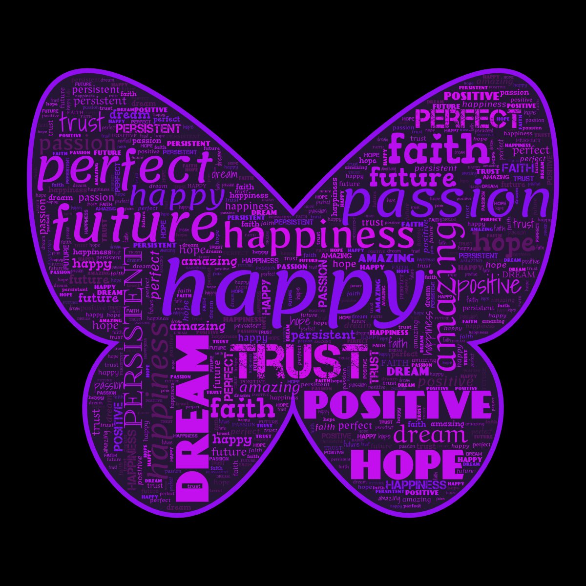 I love word cloud!😍

I use it to practice vocabulary with my kids, make t-shirts, print on mugs or make greeting cards.

Check out amazing word cloud maker by <a href="/ice_lenor/">Elena</a> 

I made this image below with it.💜

Link is in her bio.

*this is not an AI app.😉