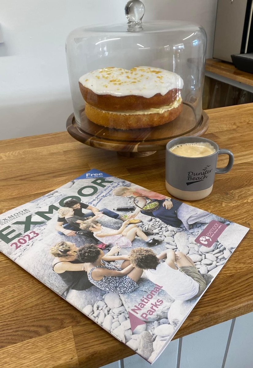 DunsterbeachLtd's tweet photo. Pick up your free copy of the Exmoor National Park annual guide at the Kingfisher cafe at Dunster Beach
#dunsterbeach #cafe #exmoornationalpark #exmoor #beachlife #wehavecake #coffeetime https://t.co/Os3IlQjMvx