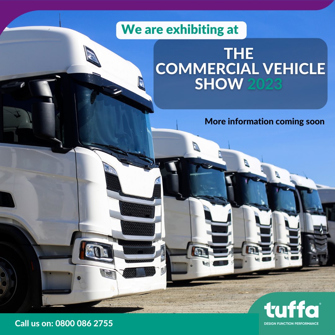 TuffaTanks's tweet image. We are exhibiting at The Commercial Vehicle Show this April! More information coming soon... 🚛 #thecommercialvehicleshow #tanks #tuffa
