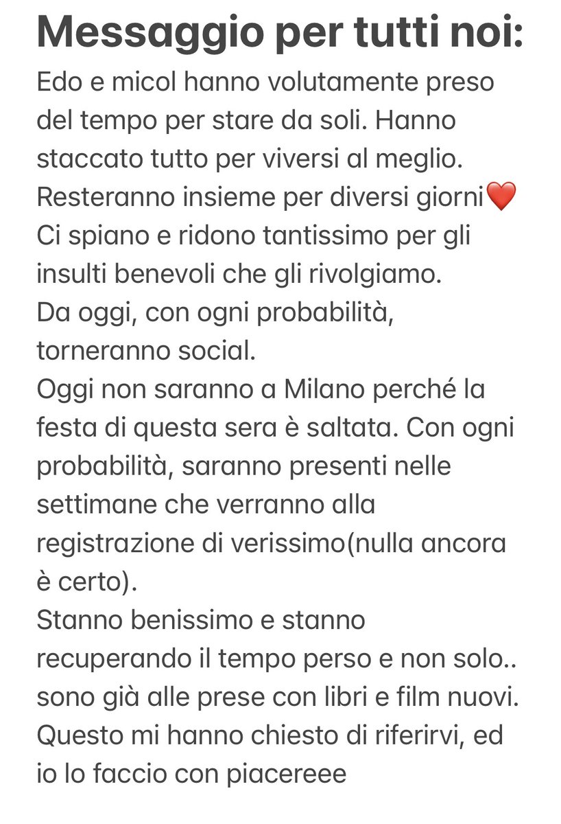 mareluna2022's tweet photo. Messaggio per tutti noiii❤️

Ps. Siamo spiati, quindi insultiamo i nostri come solo noi sappiamo fare, che si stanno facendo delle grasse risate😂 #incorvassi https://t.co/KtskVduyAU