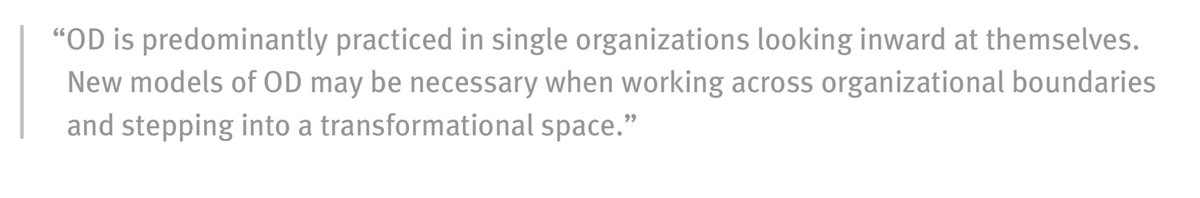 If you like the focus on OD in the 2023 Hewitt Review, you’ll love our 2018 paper on doing OD across system boundaries 😘

odbootstrappers.files.wordpress.com/2018/07/odp-v5…