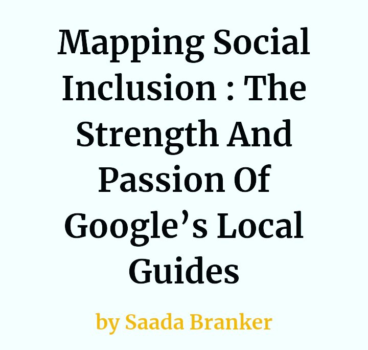 emekaulor's tweet photo. Thanks to @localguides and @googlemaps for the opportunity to highlight @OneAccessiblity and our activities to remove barriers for PwDs in six continents. Thanks to @melangemag for the feature! https://t.co/oSYKrUghxp
#OneAccessibility #A11y #LocalGuidesConnect #LocalGuides https://t.co/OGxTuUlaVW