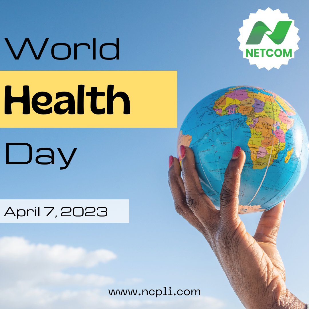 NetcomTvl's tweet photo. Health is greatest wealth. Happy World Health Day 2023
#WorldHealthDay #WorldHealthDay2023 #NetcomComputers #ncpli https://t.co/OXorQXKKSq