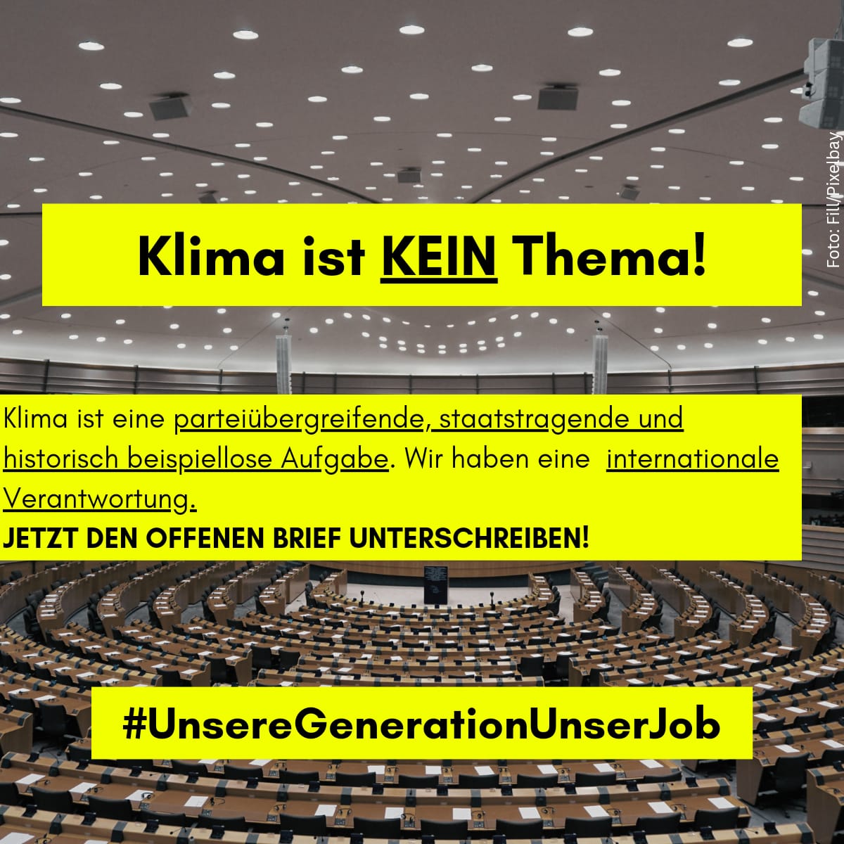 📢 Unterschreibe und teile #UnsereGenerationUnserJob ✍️

📝 innn.it/UnsereGenerati…

400 Prominente aus allen Parteien und Bereichen haben einen offenen Brief unterzeichnet, der klarmacht: Klima ist unsere Aufgabe, und wir können die Verantwortung nicht mehr verschieben!
1/ #moa