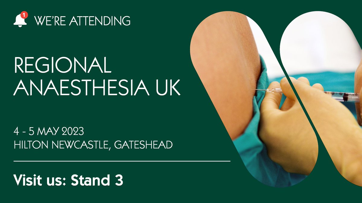 If you're <a href="/RegionalAnaesUK/">RA-UK</a> next month, pop by stand 3 and ask us about our revolutionary Digital Sedation device! 
Have the opportunity to try the device in person and speak to the team about the clinically proven results. 
#VRmedicine #clinicallyproven #anaesthesia