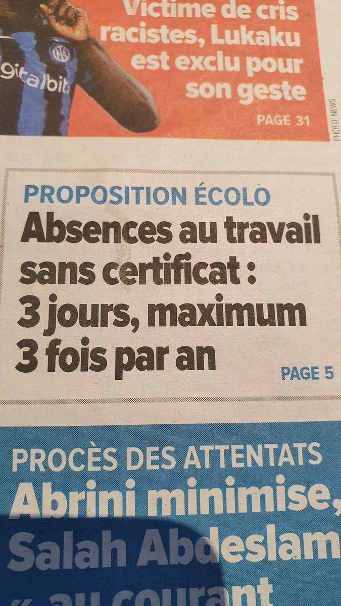 Vive les vacances!
On n'est pas sorti de l'auberge...
#réformeduchomage #MR #begov
