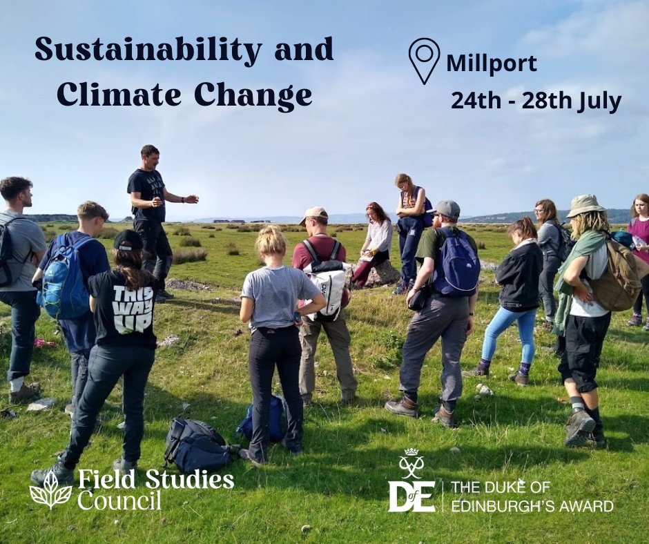 RT FSC_Millport "RT <a href="/FieldStudiesC/">Field Studies Council</a>: Are you aged 16-25?
Our youth residentials for 2023 continue this summer with some fantastic opportunities for those interested in the environment and the natural world. Eligible for <a href="/dofeuk/">DofE UK</a> 
Here's what's coming u… "