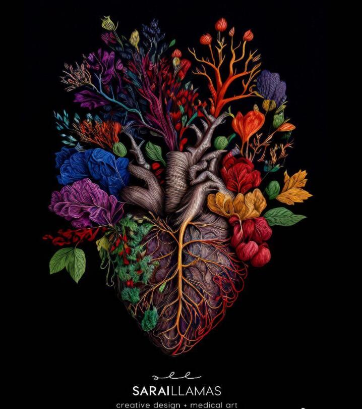Beautiful heart anatomy #heart #anatomy