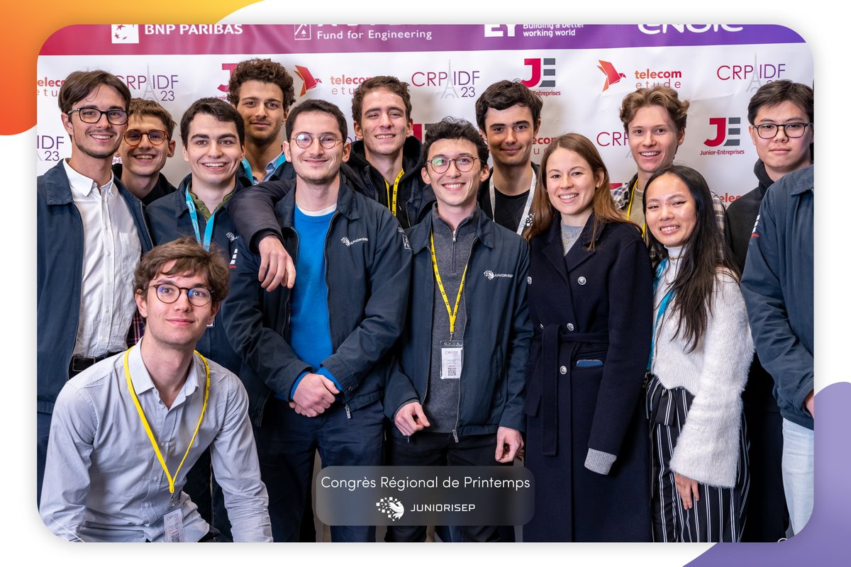 CRP 2023 🚀

Comme chaque année, Junior ISEP s’est rendue au Congrès Régional de Printemps.

Merci à Telecom Etude pour votre accueil 🙏

Et merci à <a href="/Alten_france/">ALTEN</a>, <a href="/BNPParibas/">BNP Paribas Group</a>, <a href="/EYFrance/">EY France</a>  et <a href="/ENGIEgroup/">ENGIE</a>  pour votre accompagnement 🤝

#WeAreJE #CRP2023